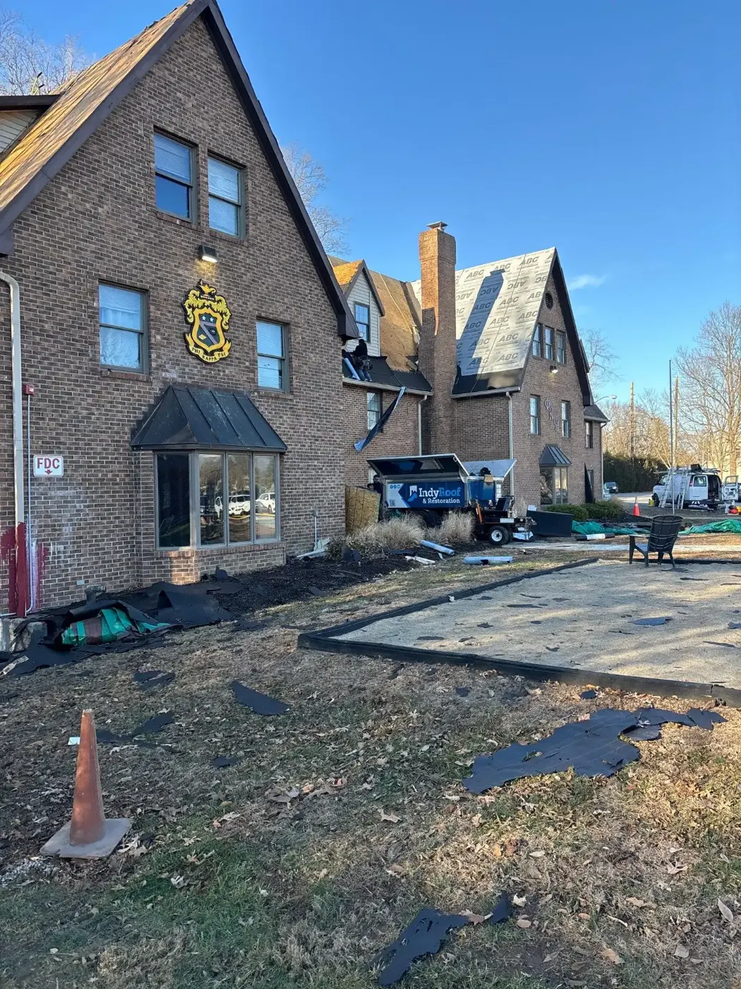 Membrane repair completed in Mulberry