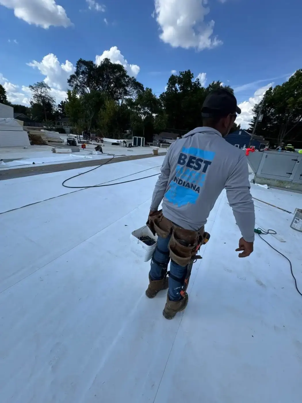 Membrane repair completed in Mulberry